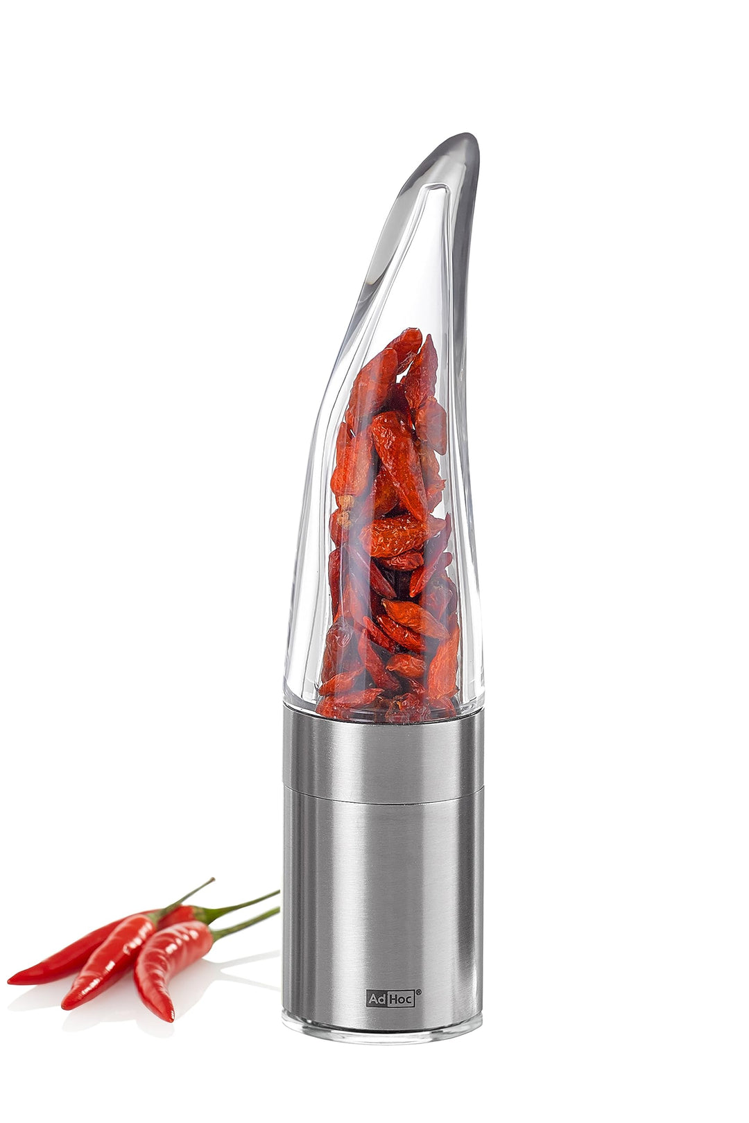 AdHoc MP203 Chilischneider Pepe | messerscharfe Chili Mühle mit original SchneidWerk und Aromaschutz