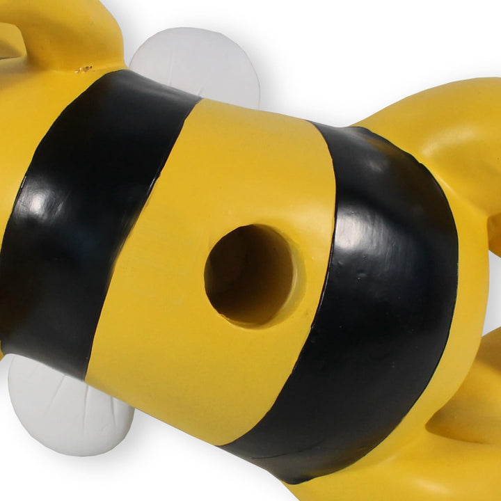 colourliving Gartenstecker Biene gross Bienen Deko Figuren Gartenfigur Bienen Dekoration handbemalt