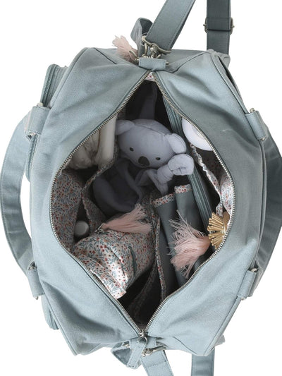 VERTBAUDET Family Wickeltasche mit mehreren Taschen Blau, Blau