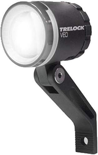 Trelock Unisex – Erwachsene LED-Scheinwerfer Bike-i Veo 50, Schwarz, Unisize