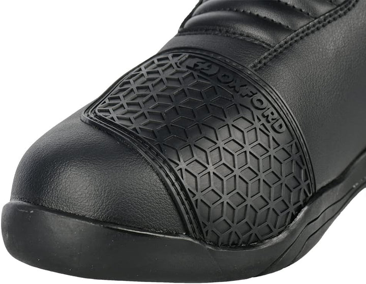 Oxford Herren Tracker 2.0 Motorradstiefel 41 EU Schwarz, 41 EU Schwarz