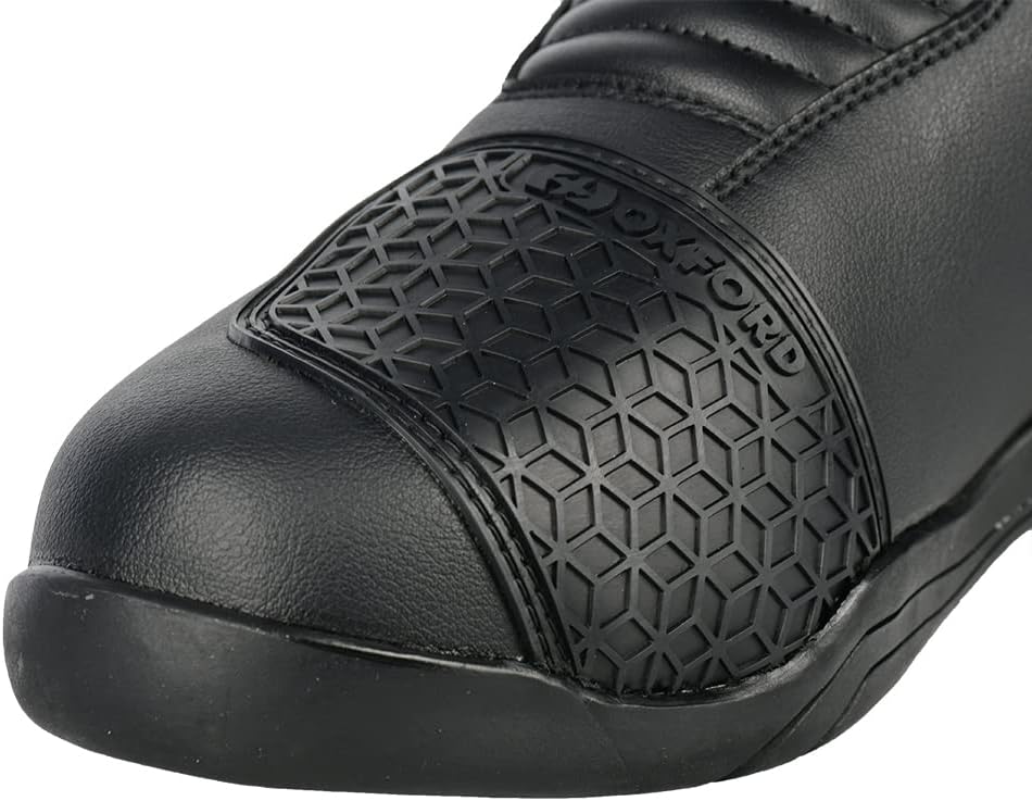 Oxford Herren Tracker 2.0 Motorradstiefel 40 EU Schwarz, 40 EU Schwarz