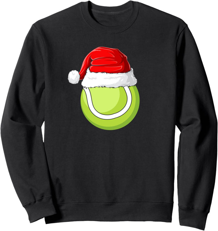 Xmas Weihnachtsmütze Weihnachten Tennis Sweatshirt
