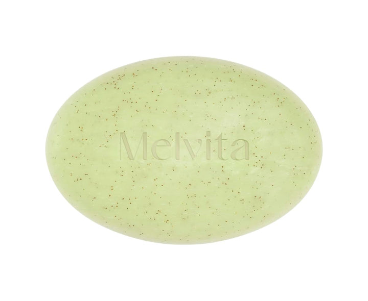 Melvita – Sanfte Peeling-Seife – L'Or Végétal – Peelt und verfeinert das Hautbild – Für trockene Hau