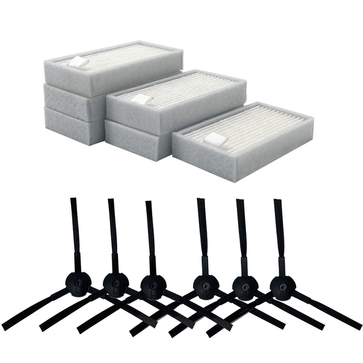 Zubehör Ersatzteile Kit für ZACO/ILIFE V5s pro V5x V3 V3s V5 V5s Saugroboter Staubsauger Roboter, Zu