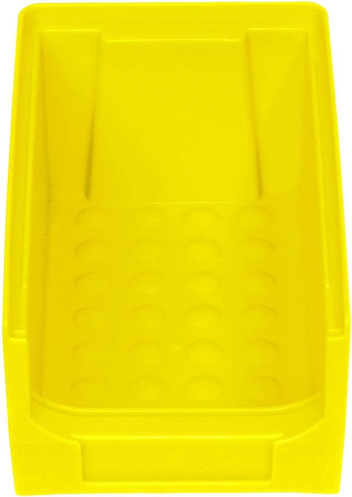BRB Set - 25x Sichtstapelkästen Profi LB5, gelb, Inhalt 0,85 Liter, LxBxH 175x100x75 mm inkl. 3 verz