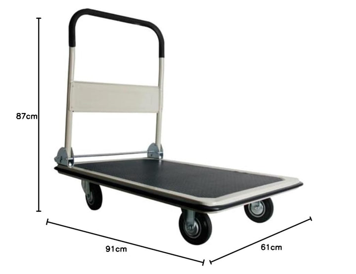 TOOLLAND - OHT300 Plattformwagen, 91 cm x 61 cm Abmessungen, Max 300 kg 144764