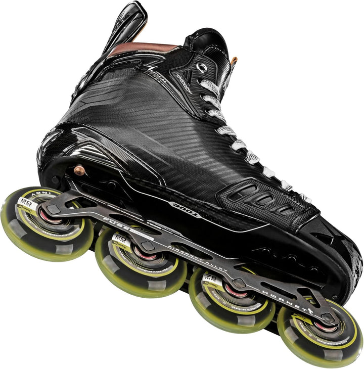 TOUR Rollhockey Schlittschuhe Volt Spitfire 9.5 = EU 45 Schwarz, 9.5 = EU 45 Schwarz
