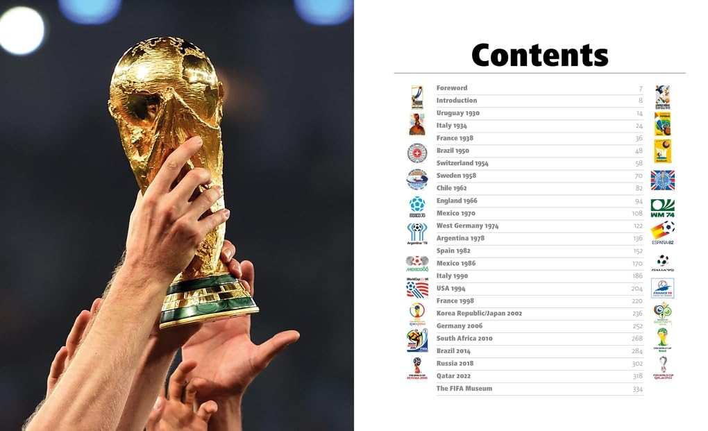 The Official History of the FIFA World Cup, Gebundenes Buch