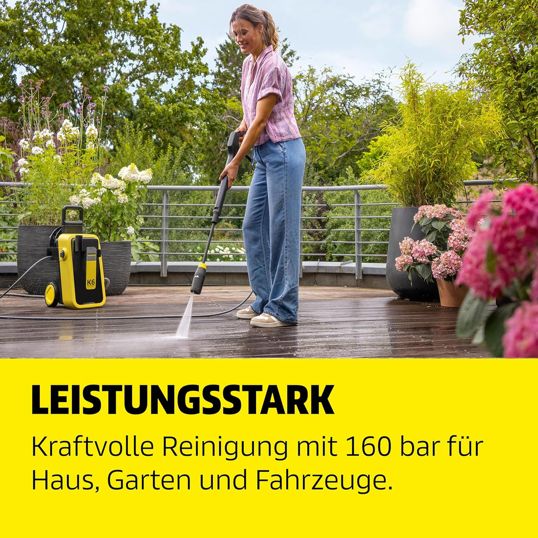 Kärcher Hochdruckreiniger K 6 Comfort Premium, Druck: 160 bar, Fördermenge: 510 l/h, Fläche: 50 m²/h