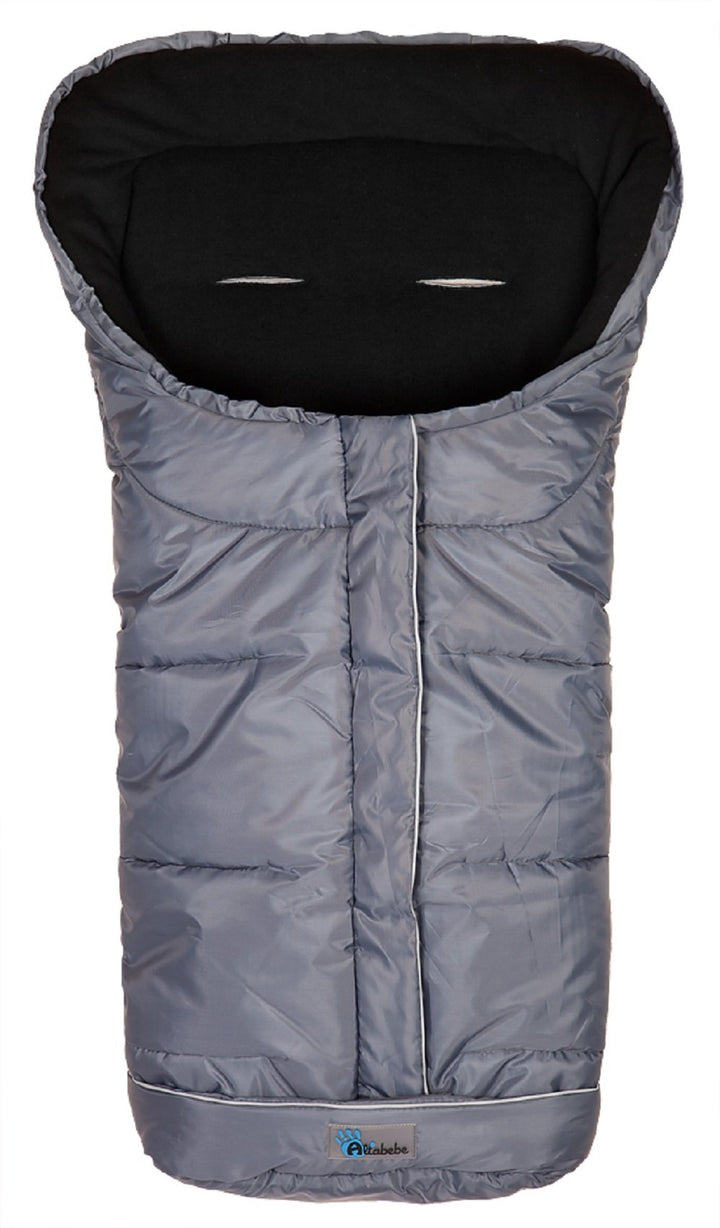 Altabebe AL2203 - 40 Winterfusssack, dunkelgrau/schwarz Dunkelgrau - Schwarz, Dunkelgrau - Schwarz