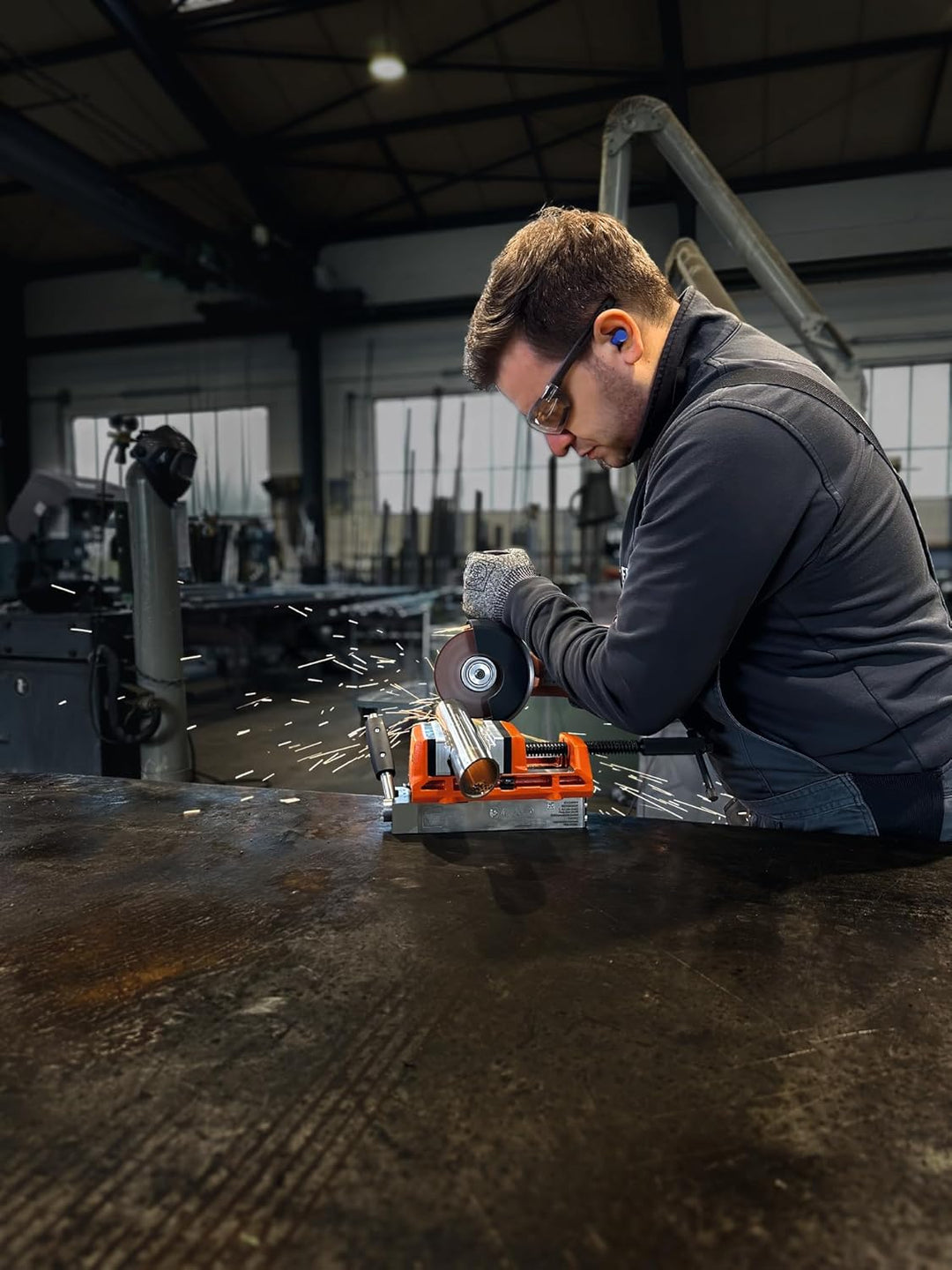 Fein QuickIN Gewindeschneidvorsatz, mit mechanischer Umschaltung, Kompatibel mit allen Fein Akku-Sch