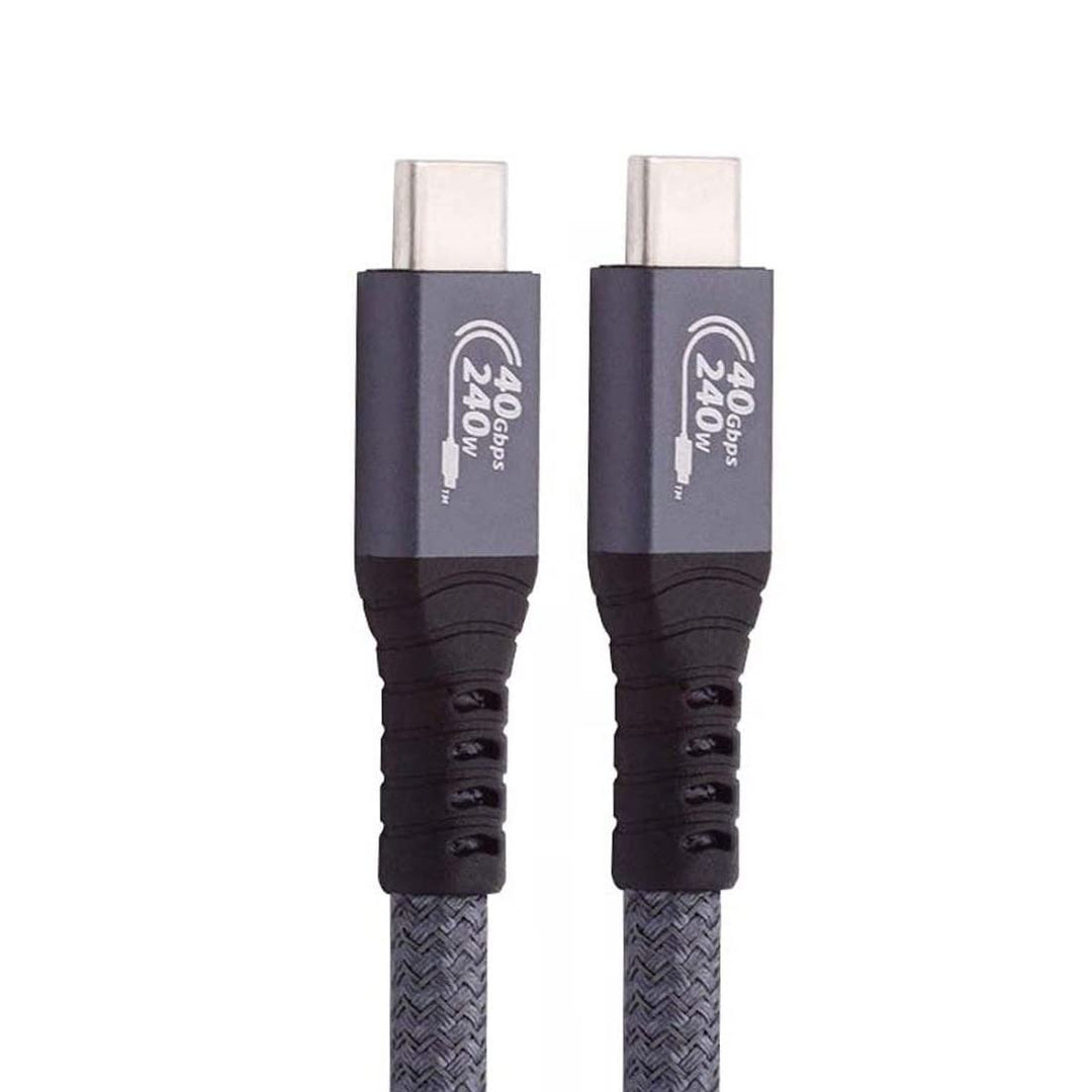 ChenYang USB4 USB C Kabel,USB-IF Zertifizierung 240W, 40Gbit/s, kompatibel mit Thunderbolt 3 und 4 m
