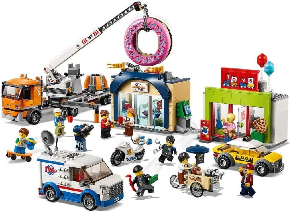 LEGO 60233 City Town Grosse Donut-Shop-Eröffnung Single, Single