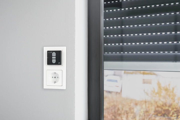 Schellenberg 21007 Smart Home Funk-Rolladenschalter & Funk-Raffstoreschalter, nachrüstbar für Smarte