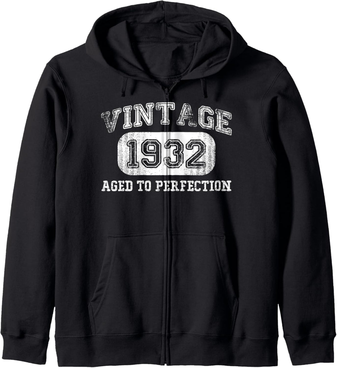 Vintage 1932 Geburtstagsgeschenk zum 90. Geburtstag Kapuzenjacke