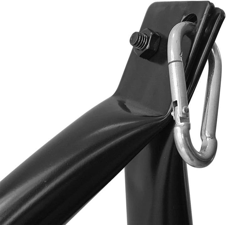 XUANYU Hängesesselgestell aus Stahl Hängestuhlgestell Höhe 214 cm Hängesessel Ständer Schwarz Univer