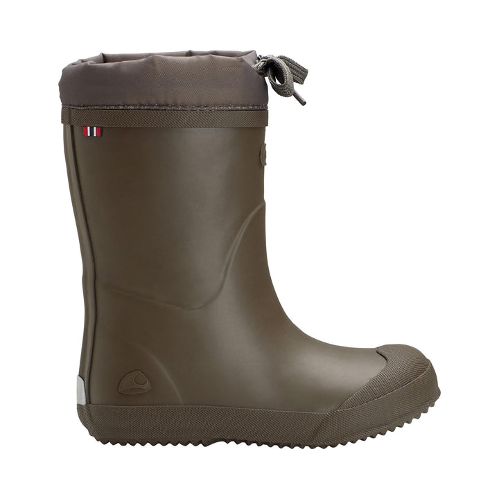 Viking Mädchen Indie Thermo Wool Gummistiefel, Olive