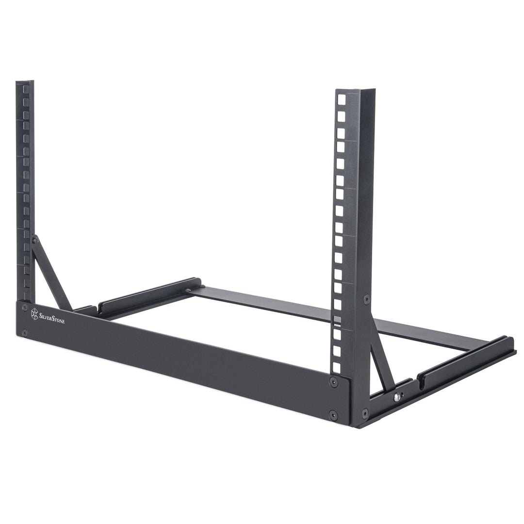 Silverstone SST-RK06U-OF 19-Zoll-6-HE-Desktop-Rack mit offenem Rahmen