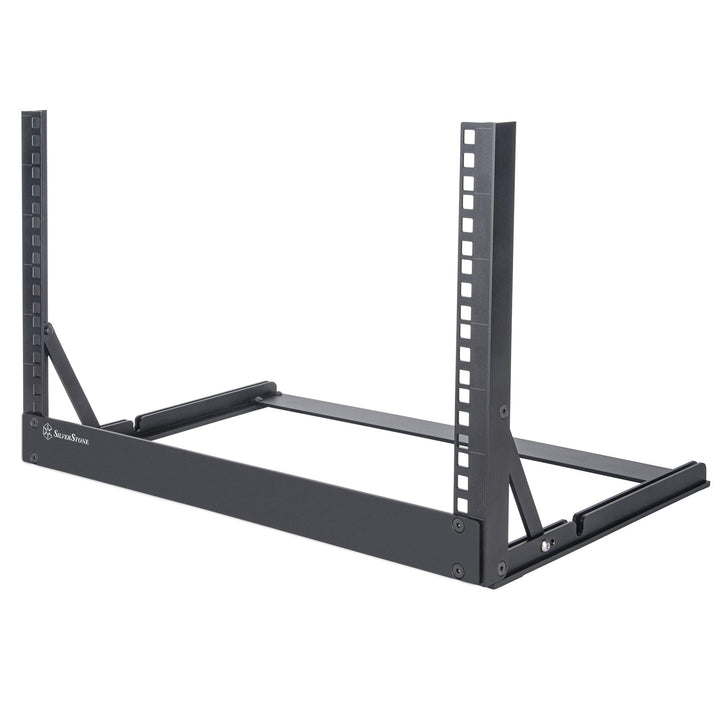 Silverstone SST-RK06U-OF 19-Zoll-6-HE-Desktop-Rack mit offenem Rahmen