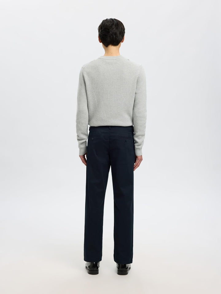 Selected Homme Male Chino 196 Straight Flex 29W / 32L Dark Sapphire, 29W / 32L Dark Sapphire