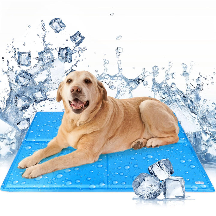 Nobleza Kühlmatte Hund, Kühldecke für Hunde Katze, Kühlkissen mit Ungiftiges Gel, Hundekühlmatte Sel