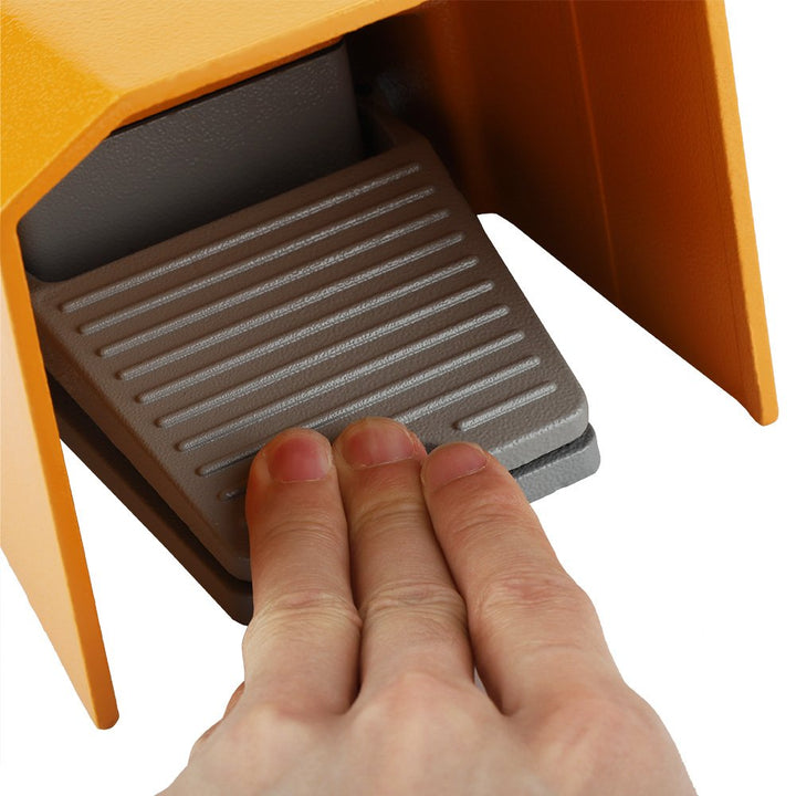 Fusspedalschalter, 250 V, 10 A, Aluminiumlegierung, ölbeständig, korrosionsbeständig, Fusspedal, Ein