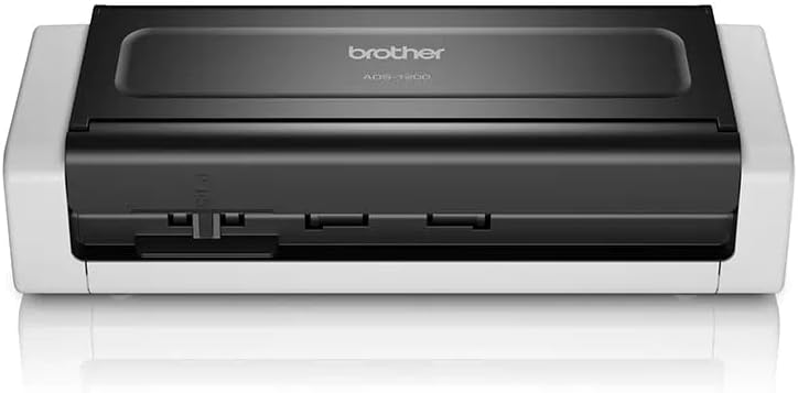 BROTHER ADS1200UN1 Doppelseitiger Scanner USB 2.0/3.0 1200 DPI 25 ppm