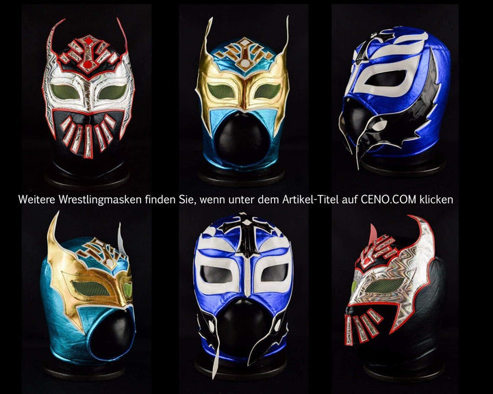CENO.COM Wrestling Maske Sky Fighter, Luchador Lucha Libre Masken Ringermaske