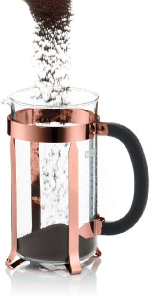Bodum 1928-18 Chambord Kaffeebereiter, 1,0 L, 34 oz - Kupfer Copper 1.0 l, Copper 1.0 l