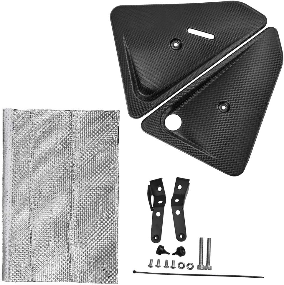 LoraBaber Carbon Motor Mittelrahmen Abdeckung Links Rechts Verkleidungsblech Abdeckung für KTM 1090