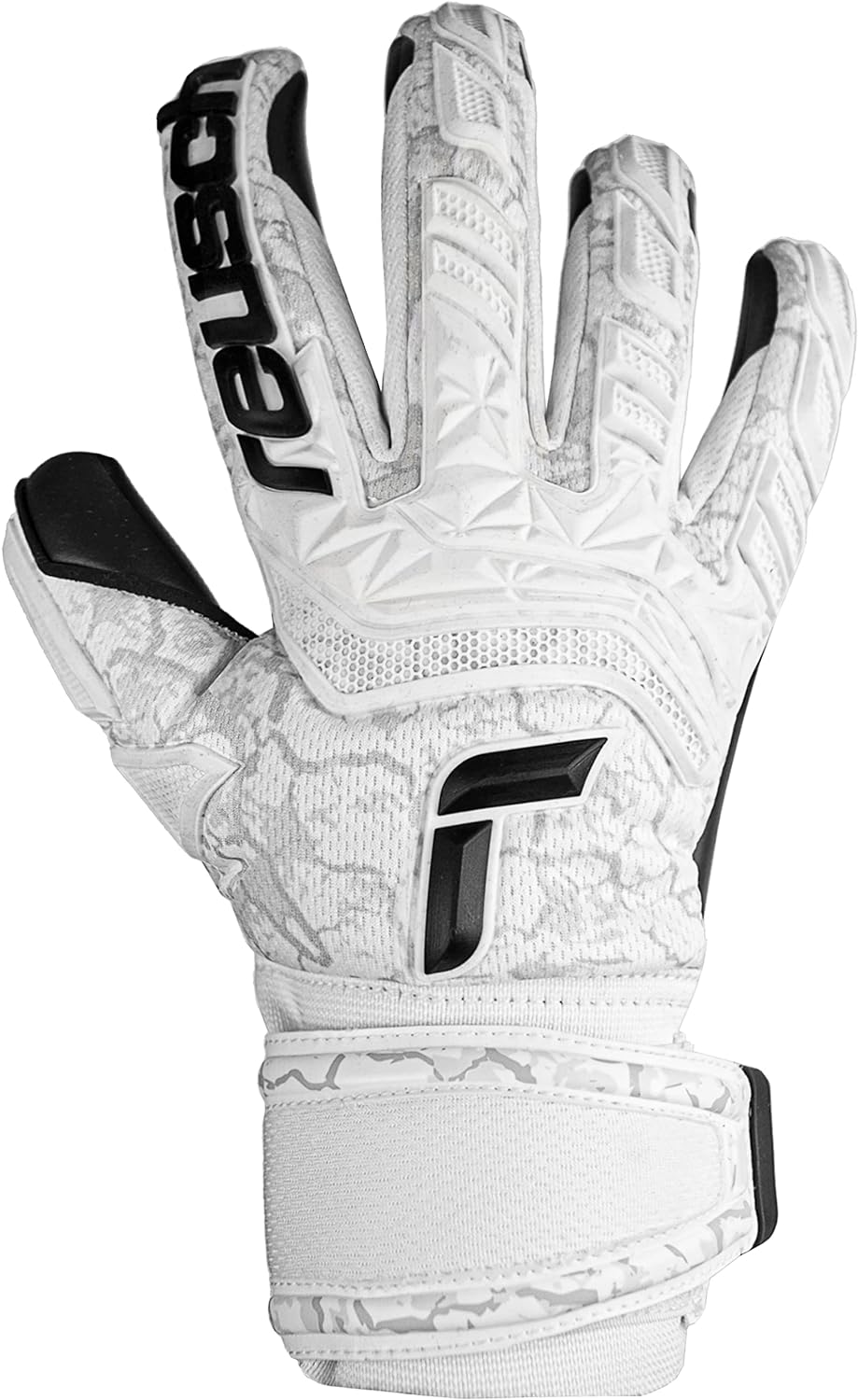 Reusch Attrakt Freegel Infinity Unisex Torwarthandschuhe mit Innennaht Schnitt und Grip Infinity Bel