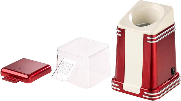 Rosenstein & Söhne Popkornmaschine: XL-Heissluft-Popcorn-Maschine für bis zu 100 g Mais, 1.200 Watt