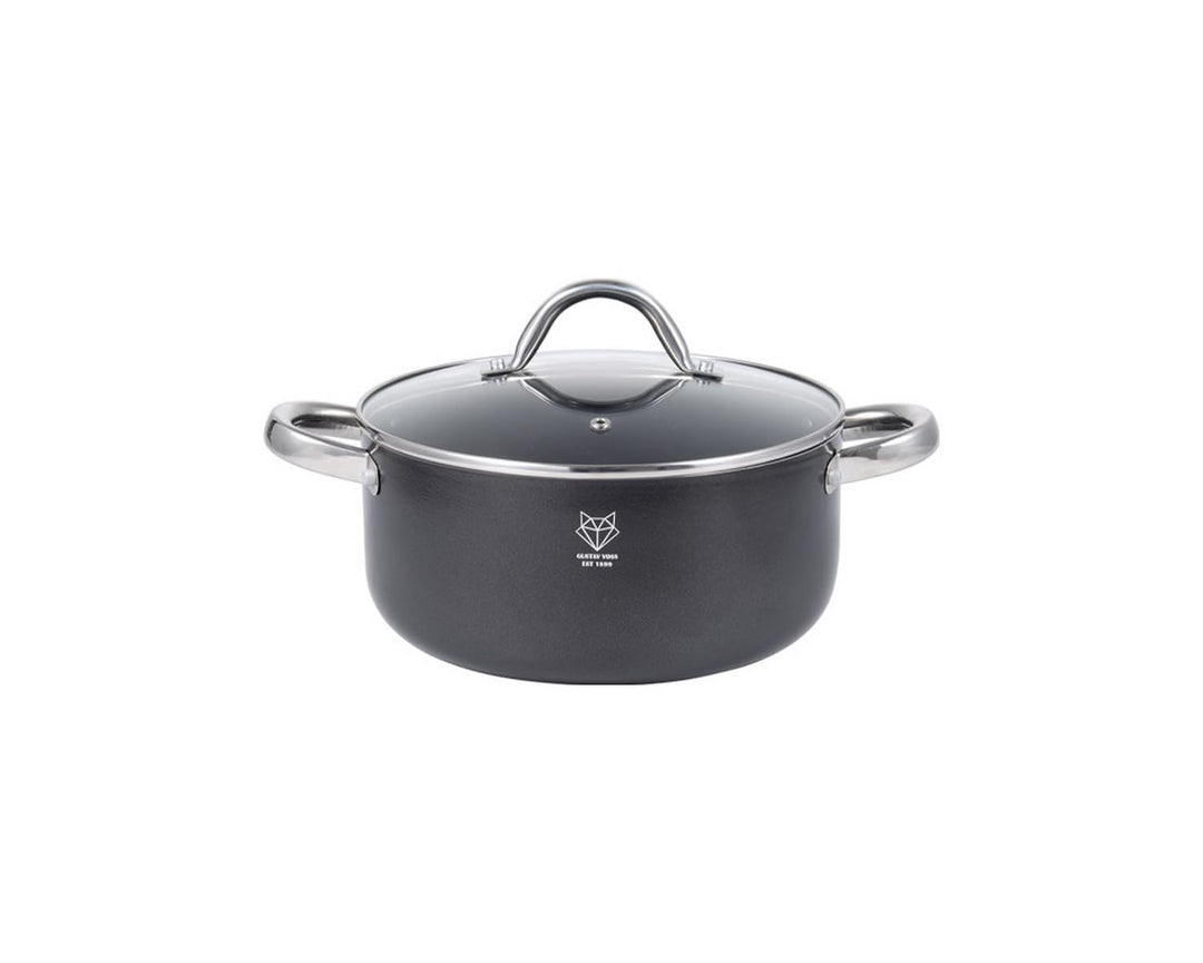 Kochtopf Gemüsetopf Bratentopf Topf langlebige Procalon®Cera-Beschichtung gehärtete Aluminiumlegieru