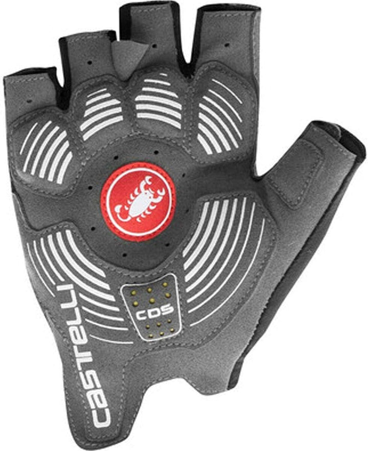 CASTELLI Damen Rosso Corsa 2 W Glove XS Schwarz-Weiss, XS Schwarz-Weiss