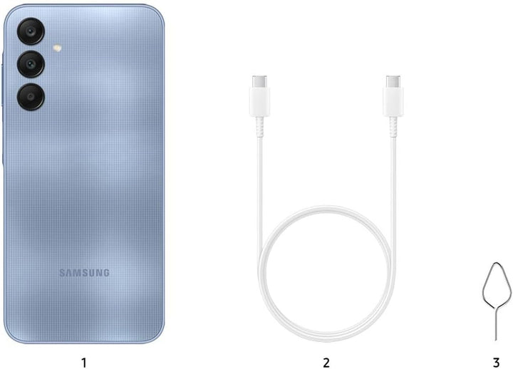 Samsung Galaxy A25 5G 16,5 cm (6.5") USB Type-C 6 Go 128 Go 5000 mAh Bleu