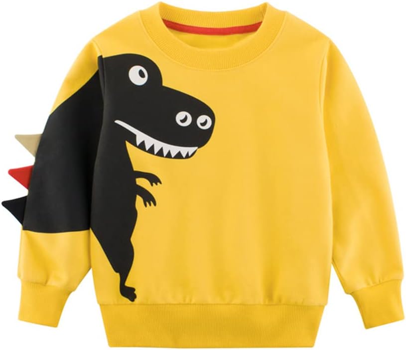 Volunboy Baby Jungen Dinosaurier kleidung, Kinder Pullover Jogginganzug Sweatshirt Langarmshirt und