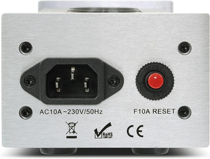 Dynavox HiFi-Netzfilter X1000S Mehrfach-Steckdosenleiste mit 4 gefilterten Steckplätzen, LED-Kontrol