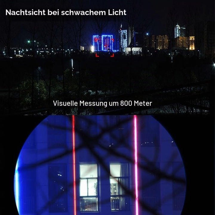 Ferngläser mit Nachtsicht, 80X80 HD Fernglas für Erwachsene, Wasserdicht Taktisches Fernglas mit FMC