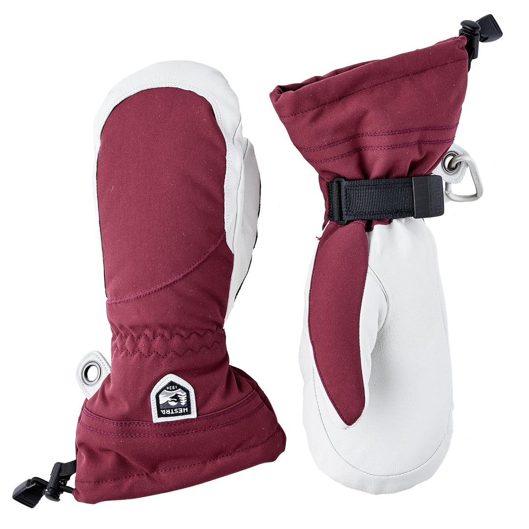 HESTRA Skihandschuhe Heli Ski Damen Klassische Leder Schneehandschuh Skihandschuhe Ski Snowboarden B
