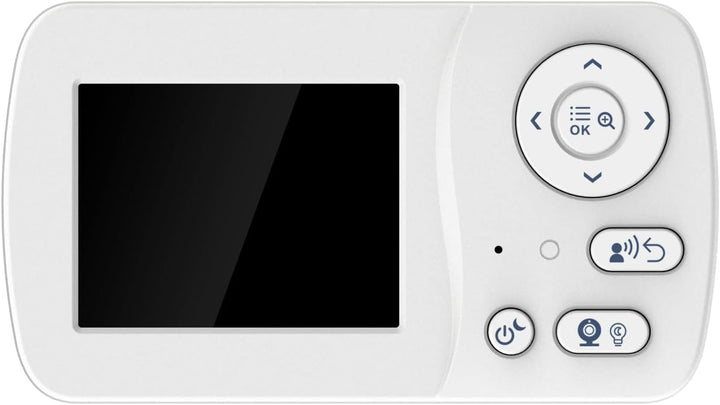 TELEFUNKEN Babyphone mit Kamera 2,4" Bildschrim, Nachtlicht, starre Kamera mit Infarotmodus, VOX-Mod