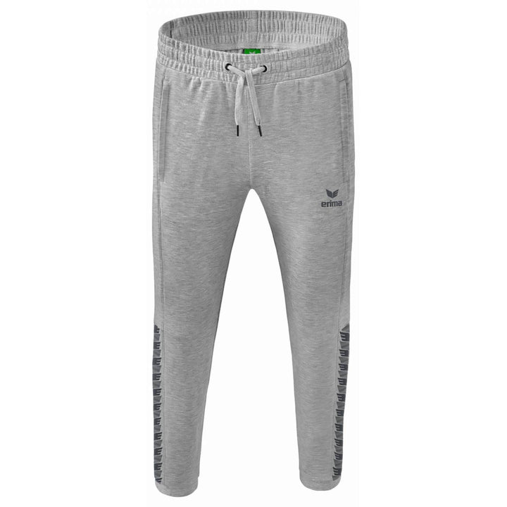Erima Herren Essential Sweathose M Hellgrau Melanage/Slate Grey, M Hellgrau Melanage/Slate Grey
