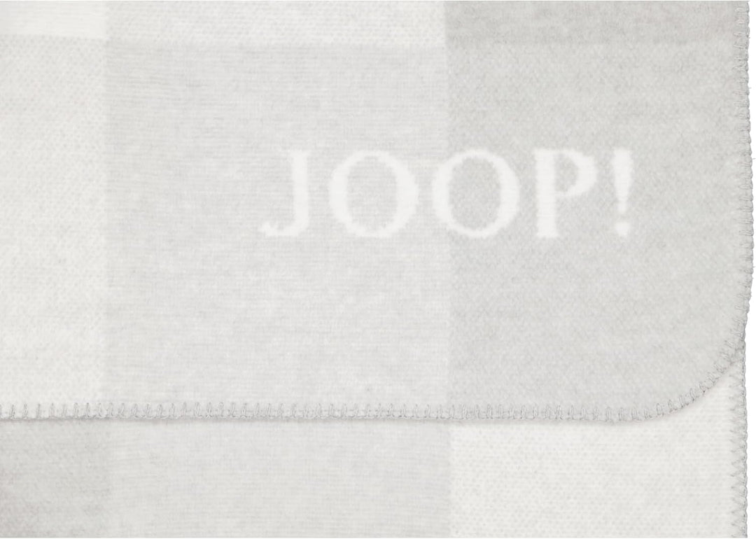 Joop! Wohndecken Mesh Grau