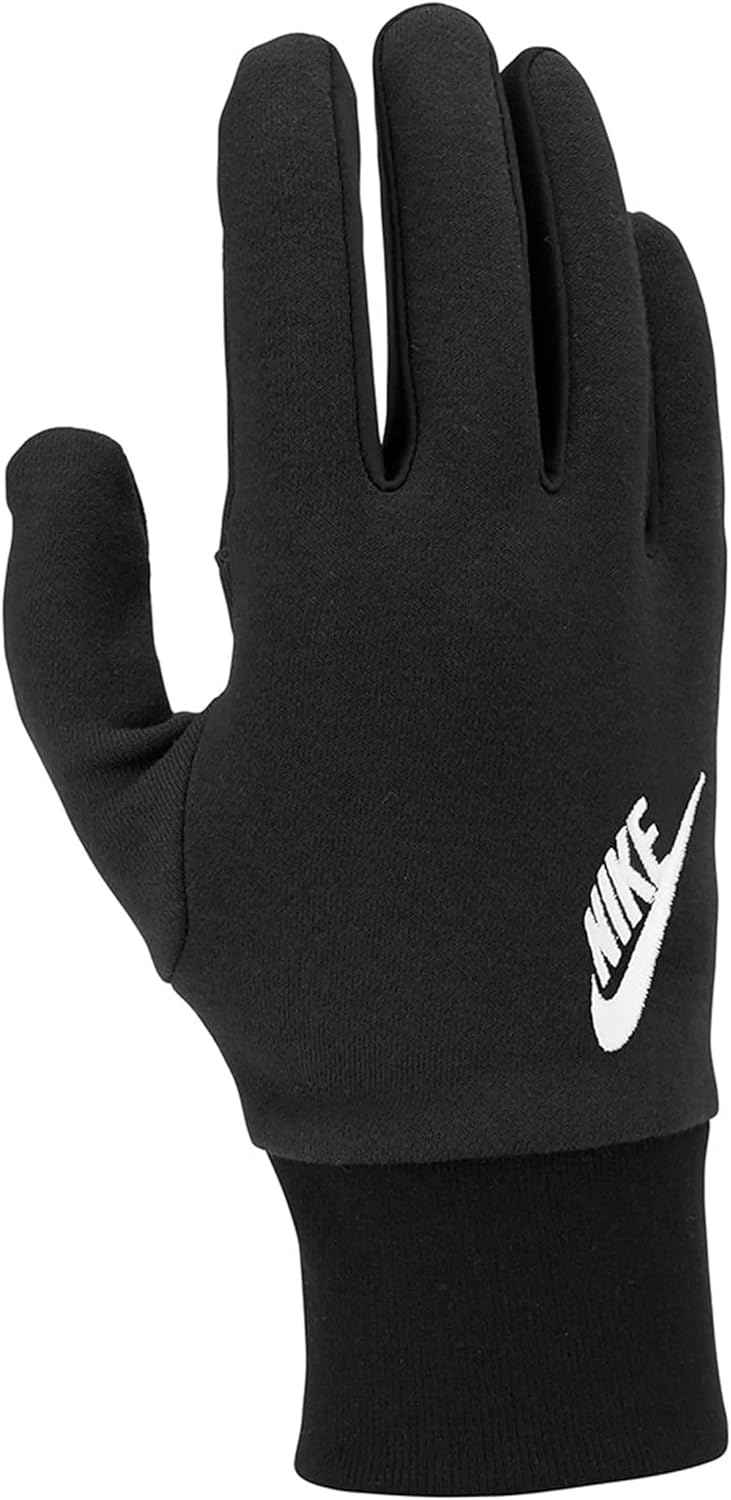 Nike Herren Tg Club Fleece Fingerhandschuhe XL 091 Black/Black/White, XL 091 Black/Black/White