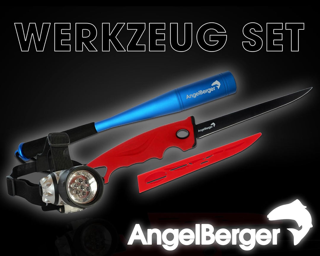 Angel-Berger Geschenkeset Werkzeugset Angelset