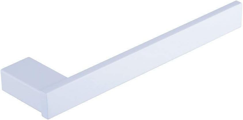 Edelstahl Badezimmer-Set, 4-teilig mit Bademantelhaken, WC-PapierHalter, Handtuchring,Badetuchhalter