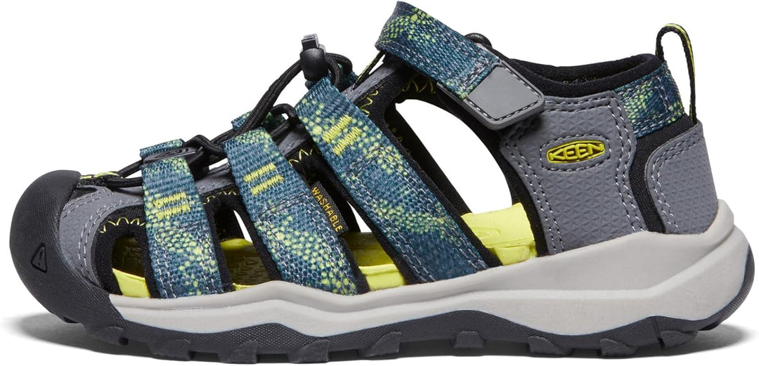 KEEN Unisex Kinder Newport Neo H2 Sandalen 24 EU Sea Moss Steel Grey, 24 EU Sea Moss Steel Grey