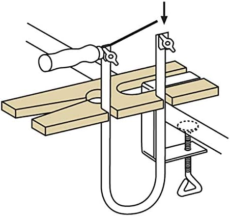 Pebaro 432S Laubsägeset in Holzschreinerkiste mit Arbeitsplatte, 27 Teile, komplettes Set, Holzkaste