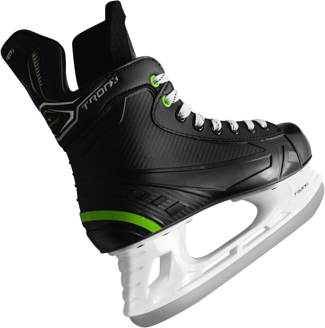 TronX Stryker 3.0 Eishockeyschlittschuhe für Erwachsene, Herren, Damen, Junior, Kinder, Modell Skate
