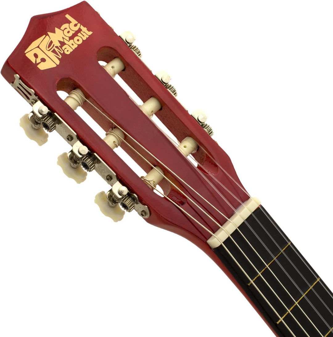 Mad About CLG1-14-PACK Set Klassische Spanische Gitarre, 1/4 Grösse, für Kinder - jetzt mit kostenlo